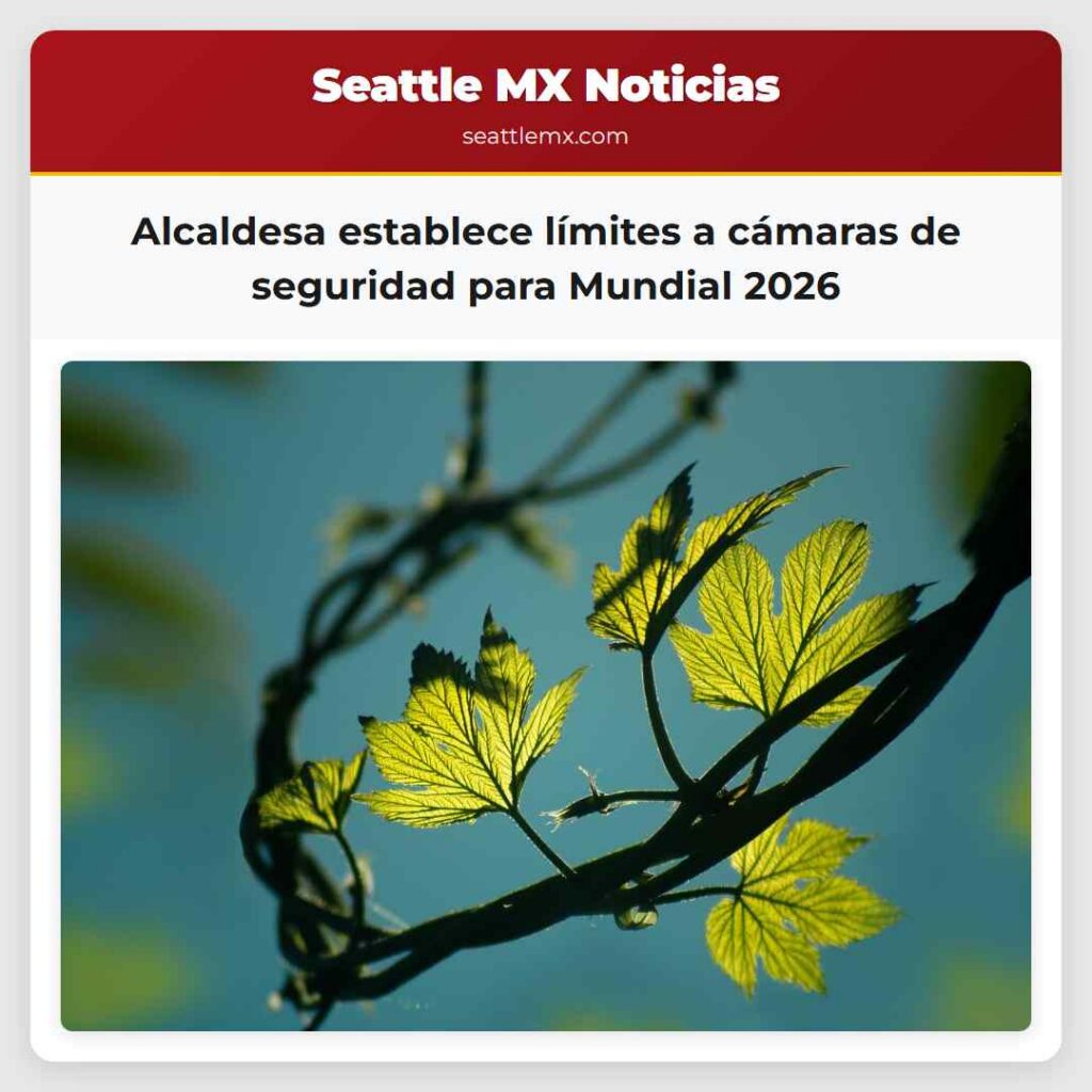 Alcaldesa establece límites a cámaras de