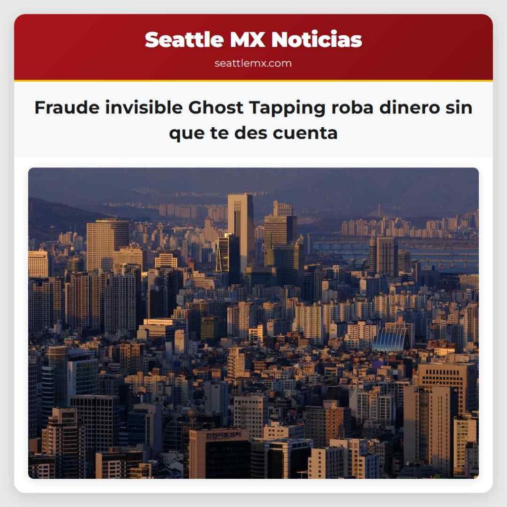 Fraude invisible Ghost Tapping roba dinero sin