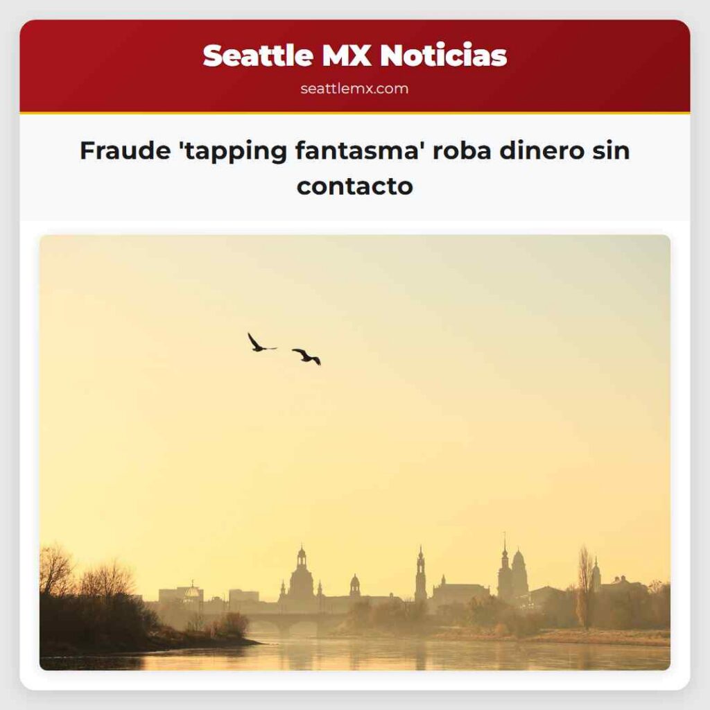 Fraude 'tapping fantasma' roba dinero sin contacto
