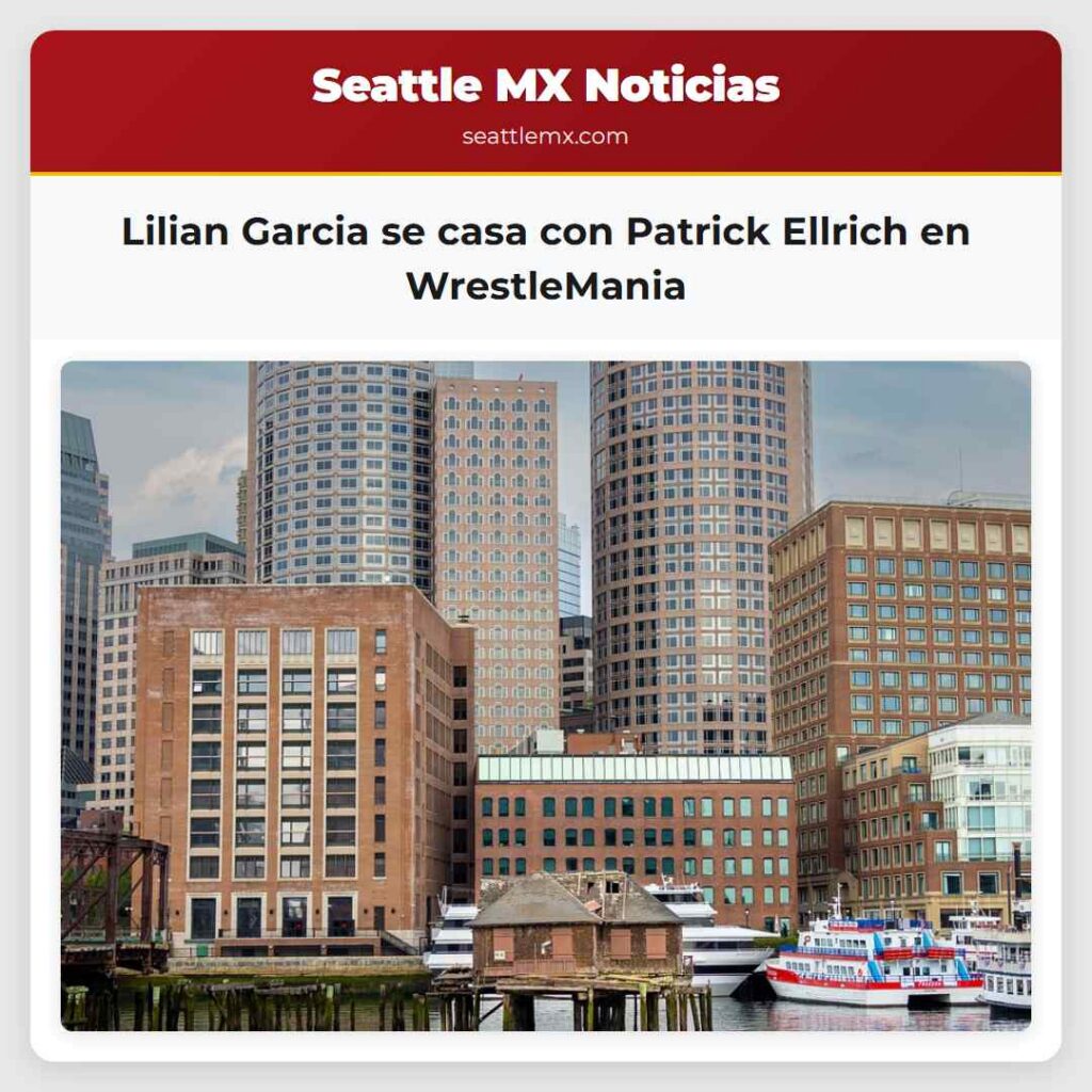 Lilian Garcia se casa con Patrick Ellrich en