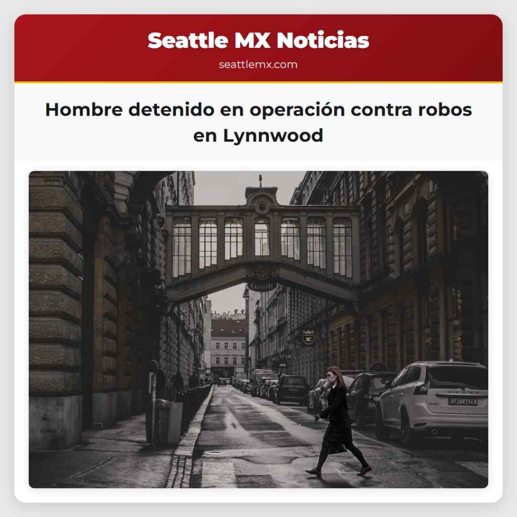 Hombre detenido en operación contra robos en