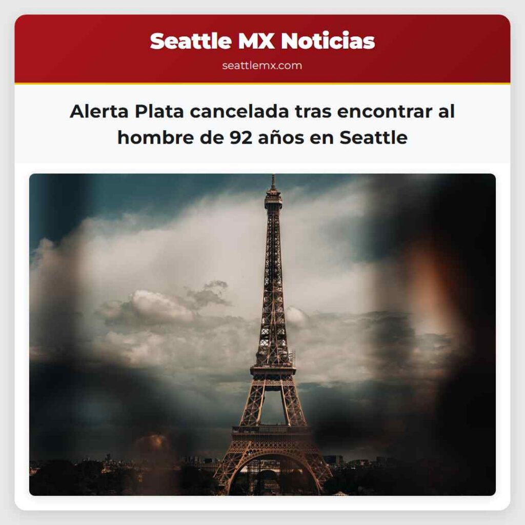Alerta Plata cancelada tras encontrar al hombre