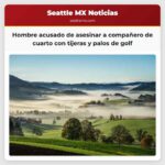 Hombre acusado de asesinar a su compañero de cuarto con tijeras cuchillo y palos de golf