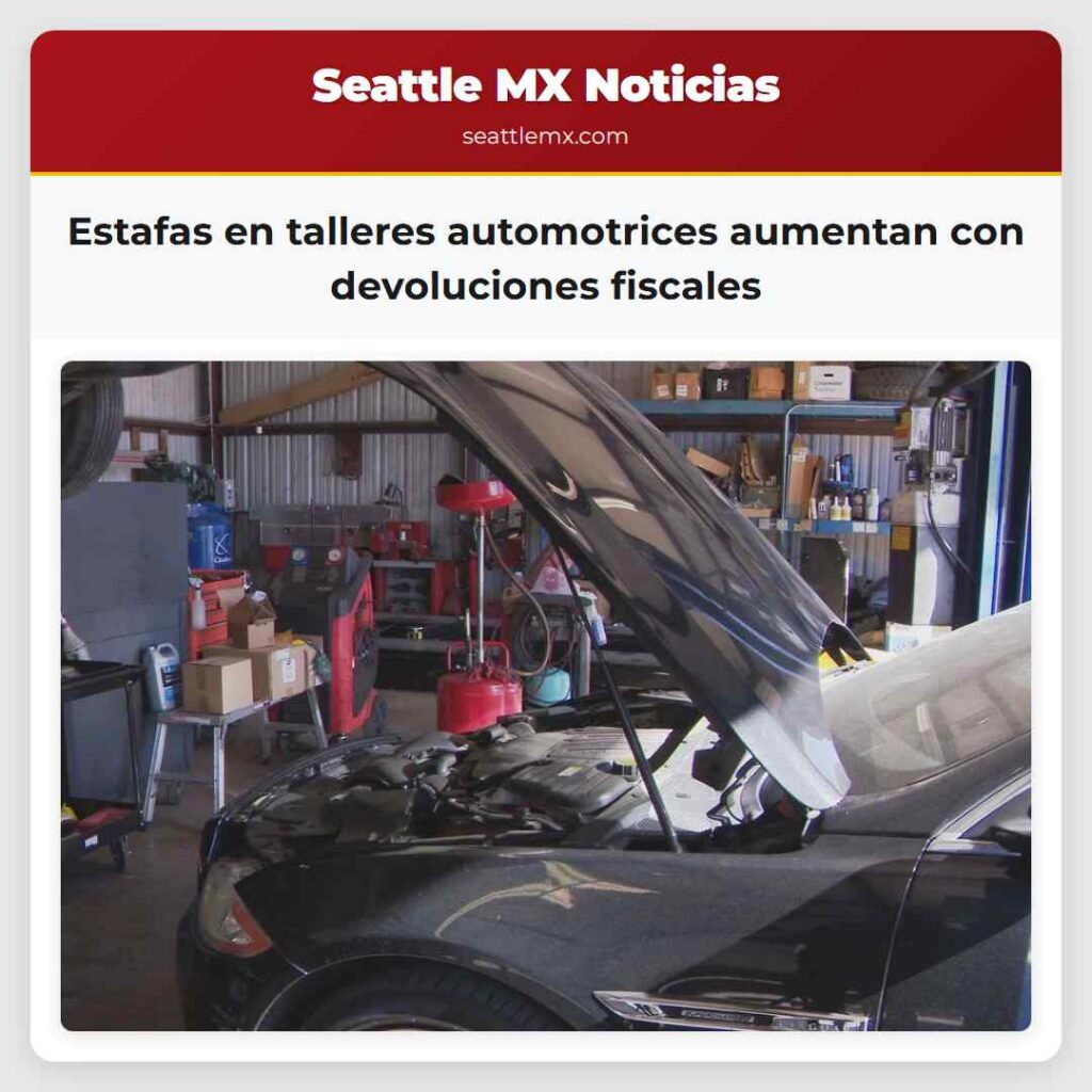Estafas en talleres automotrices aumentan con