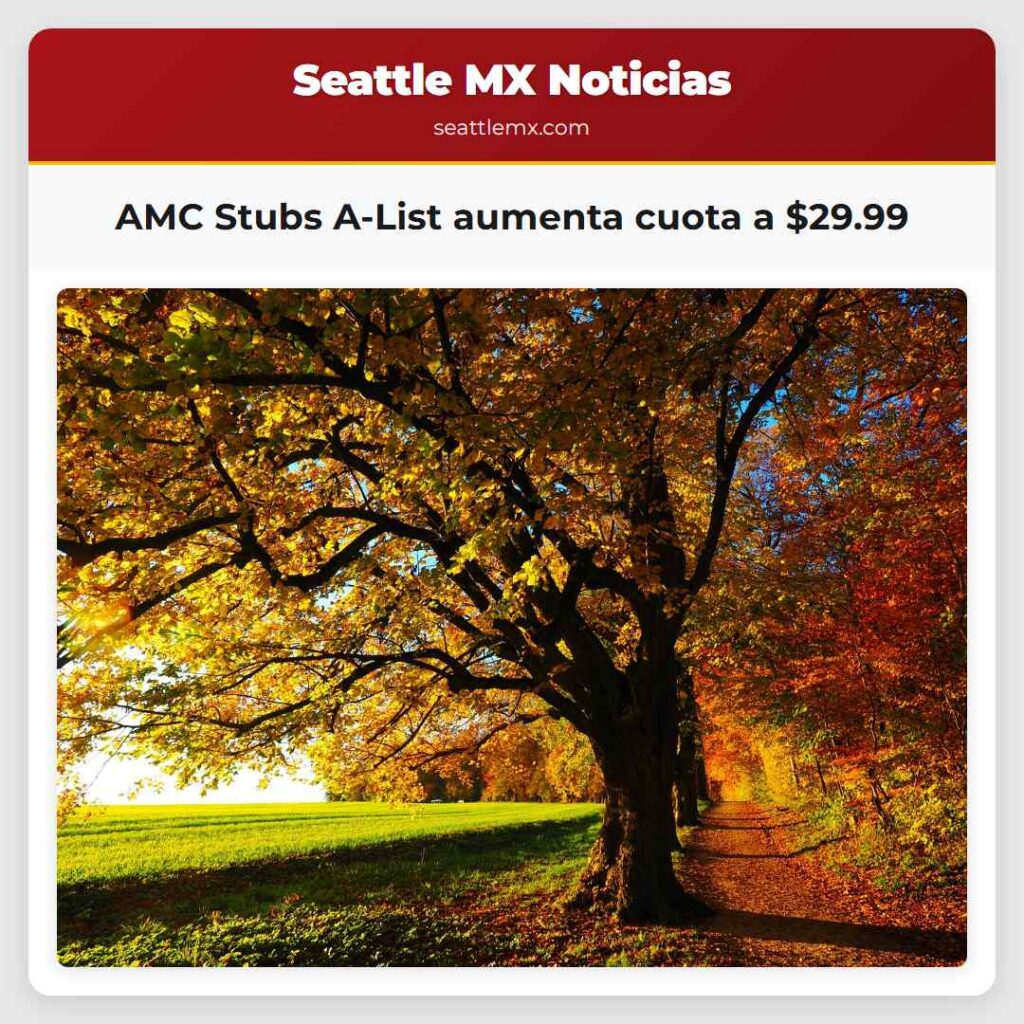 AMC Stubs A-List aumenta cuota a $29.99