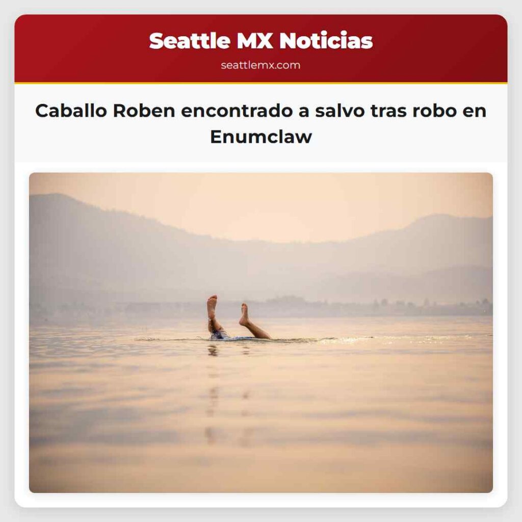 Caballo Roben encontrado a salvo tras robo en