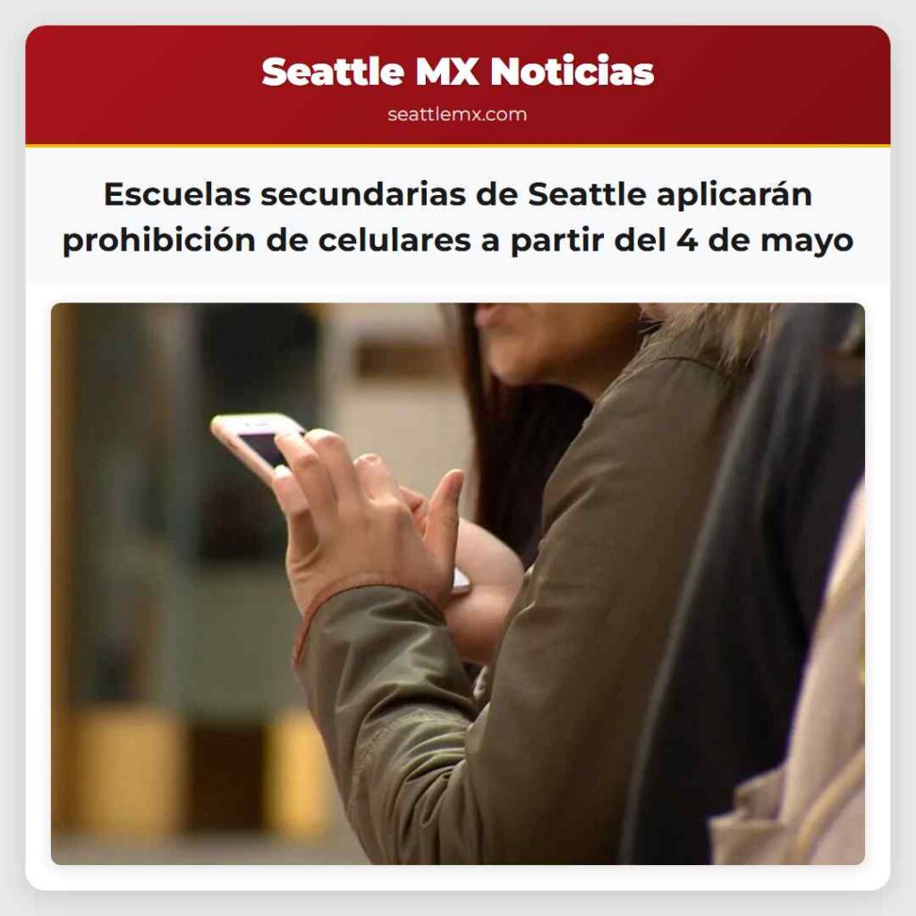 Escuelas secundarias de Seattle aplicarán
