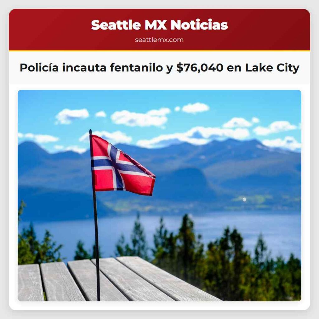Policía incauta fentanilo y $76,040 en Lake City