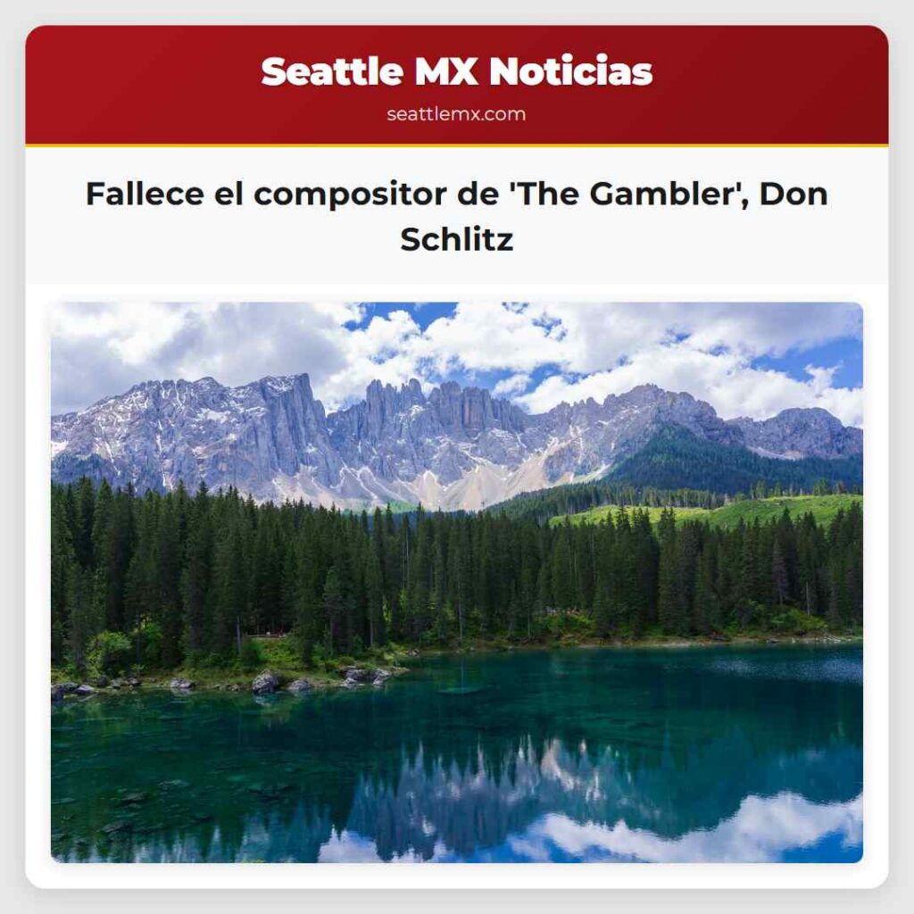 Fallece el compositor de 'The Gambler', Don
