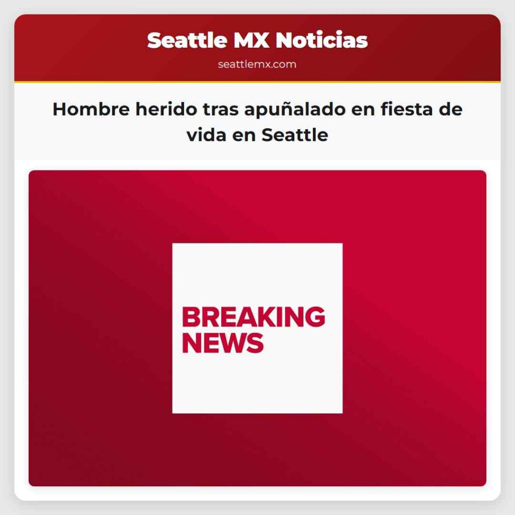 Hombre herido tras apuñalado en fiesta de vida en