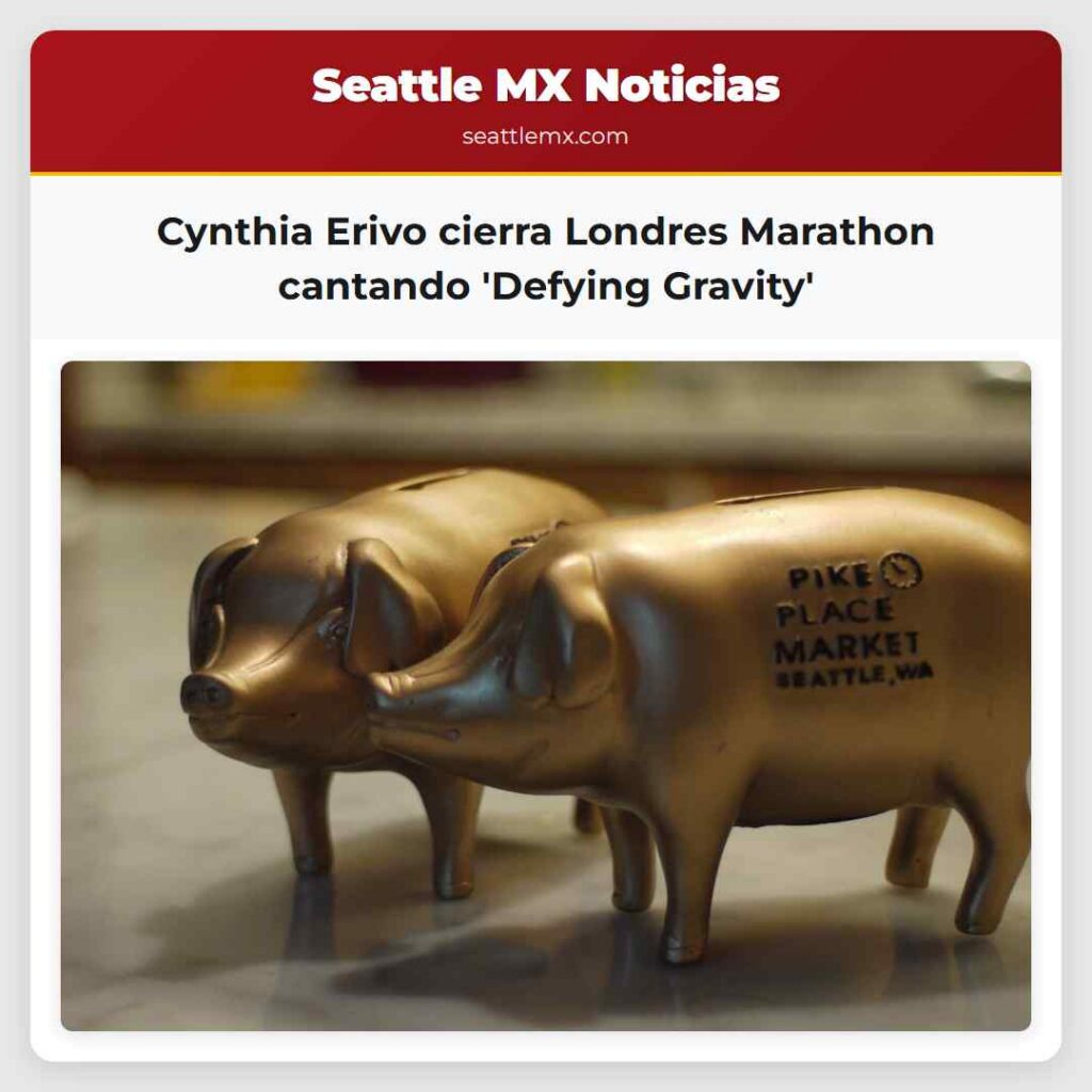 Cynthia Erivo cierra Londres Marathon cantando