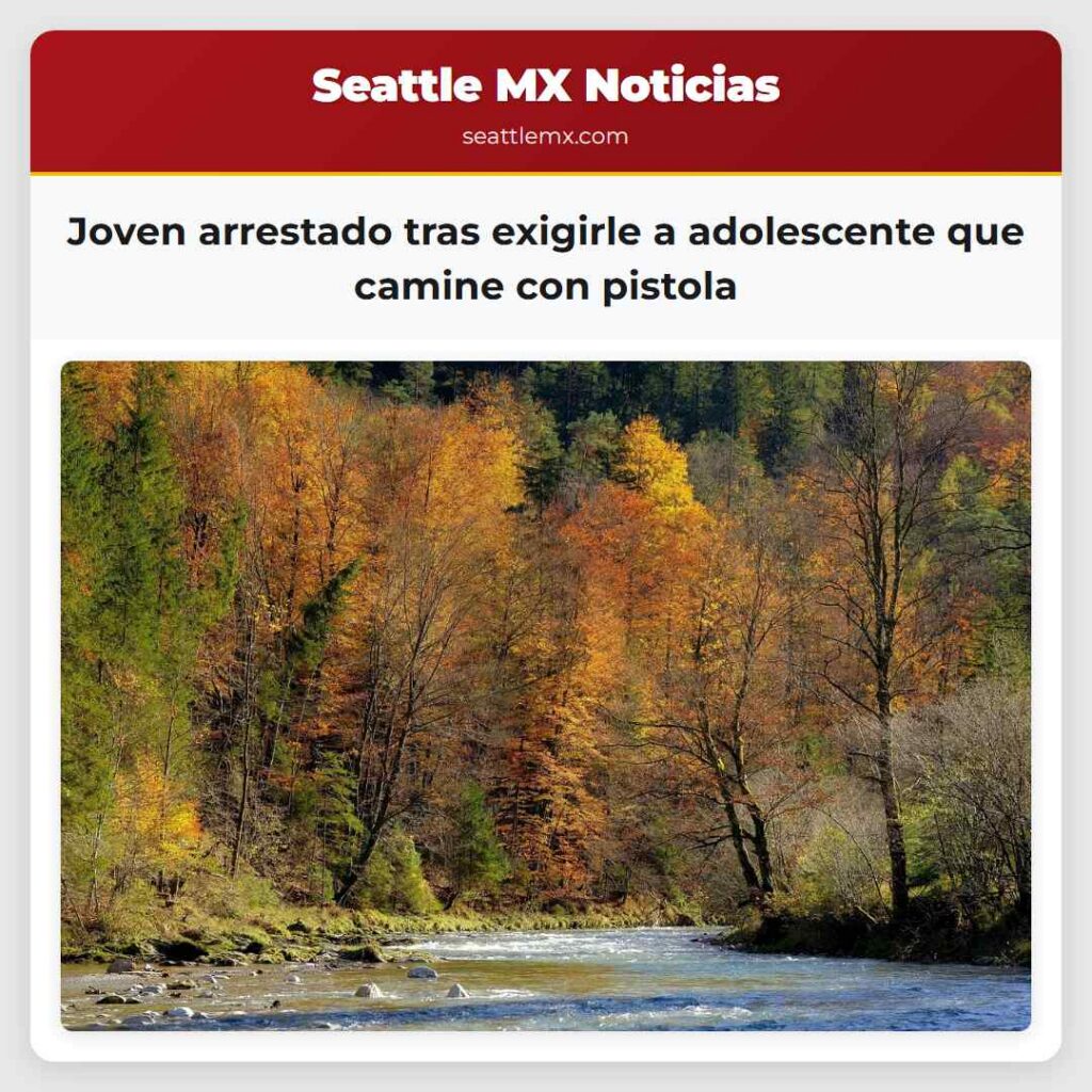 Joven arrestado tras exigirle a adolescente que