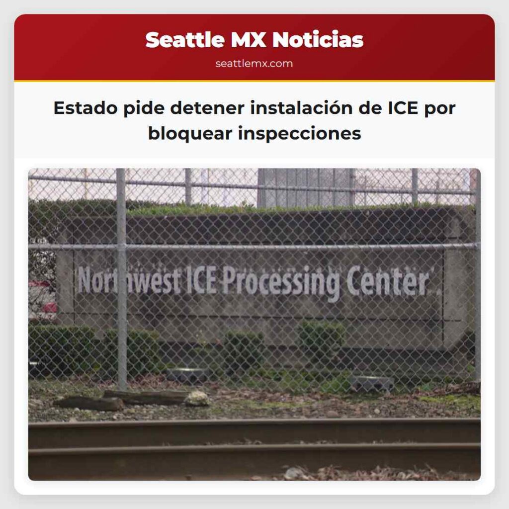 Estado pide detener instalación de ICE por