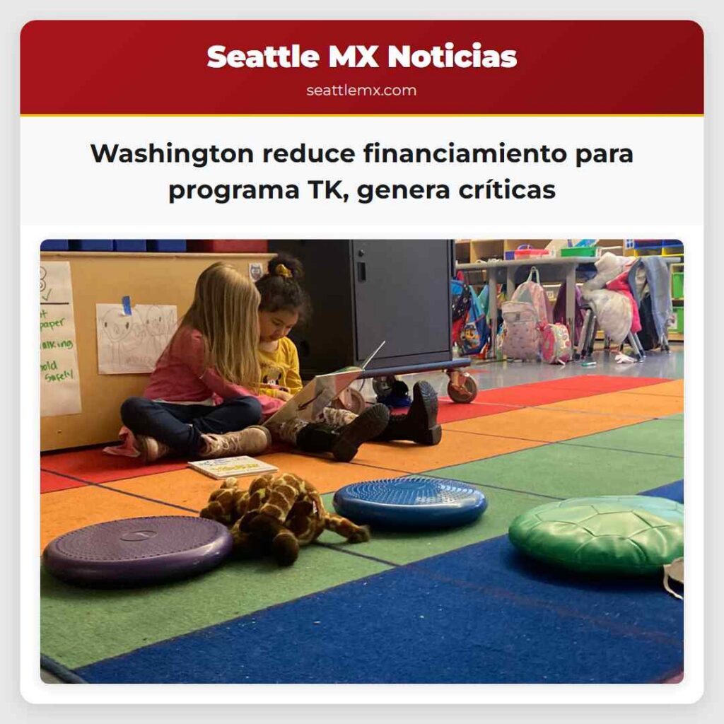 Washington reduce financiamiento para programa