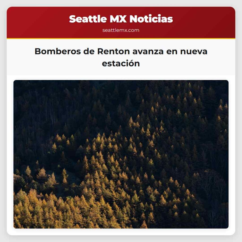 Bomberos de Renton avanza en nueva estación