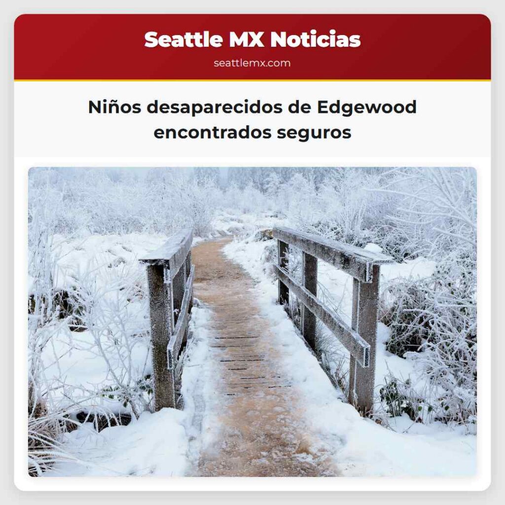 Niños desaparecidos de Edgewood encontrados