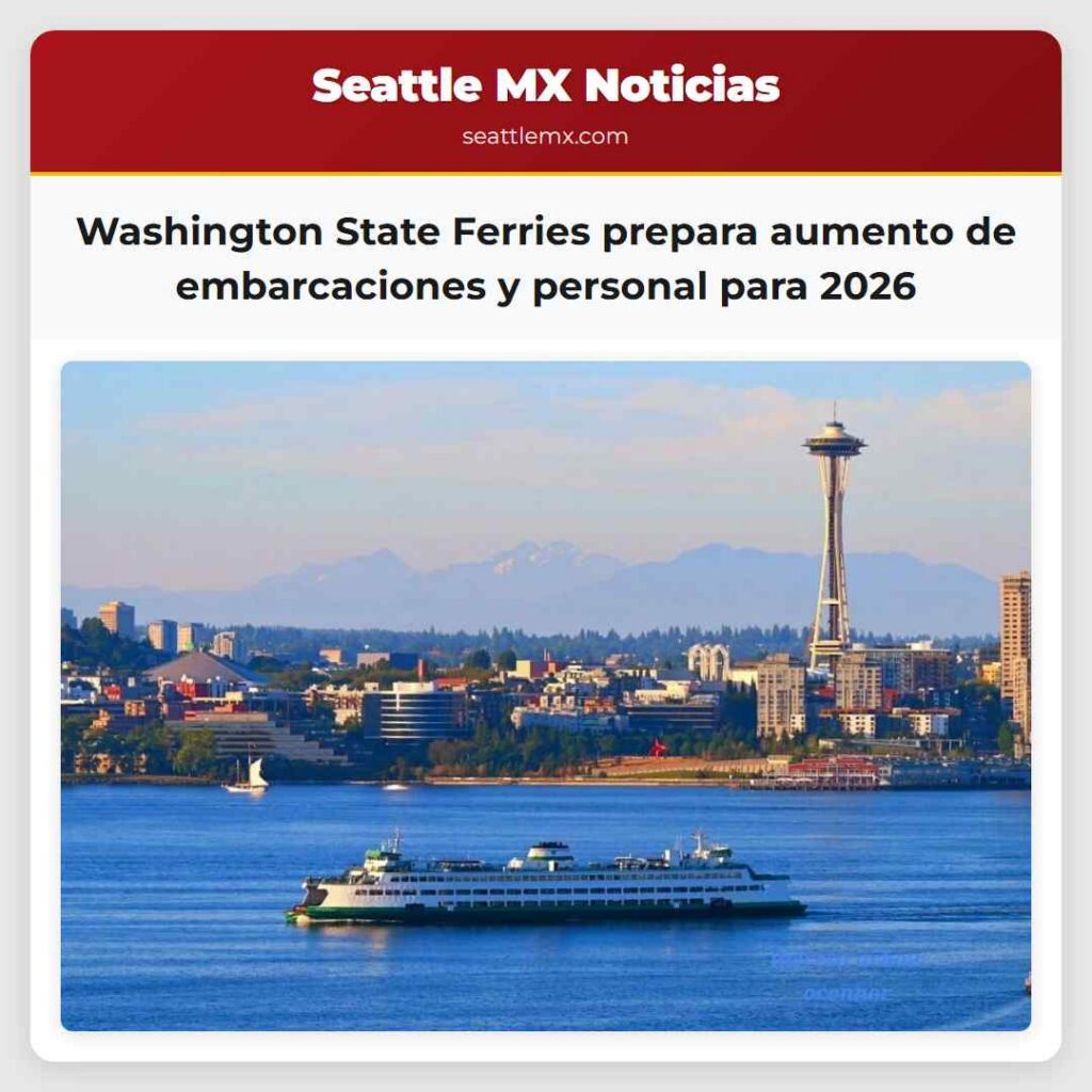 Washington State Ferries prepara aumento de