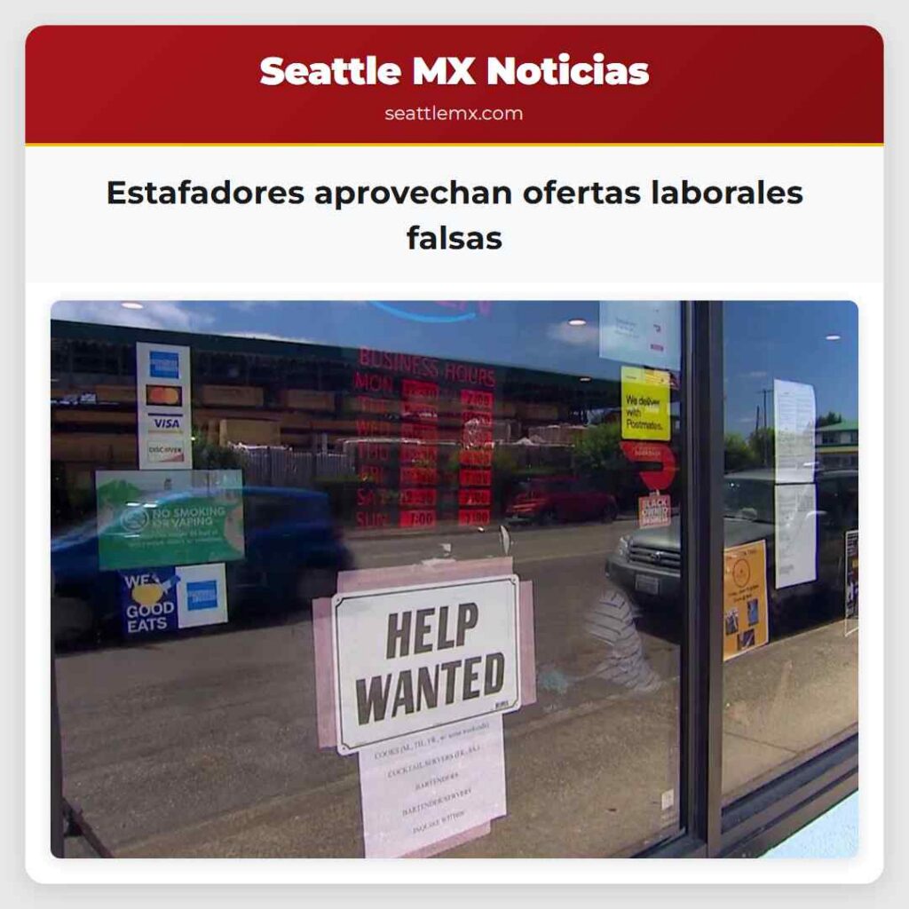 Estafadores aprovechan ofertas laborales falsas