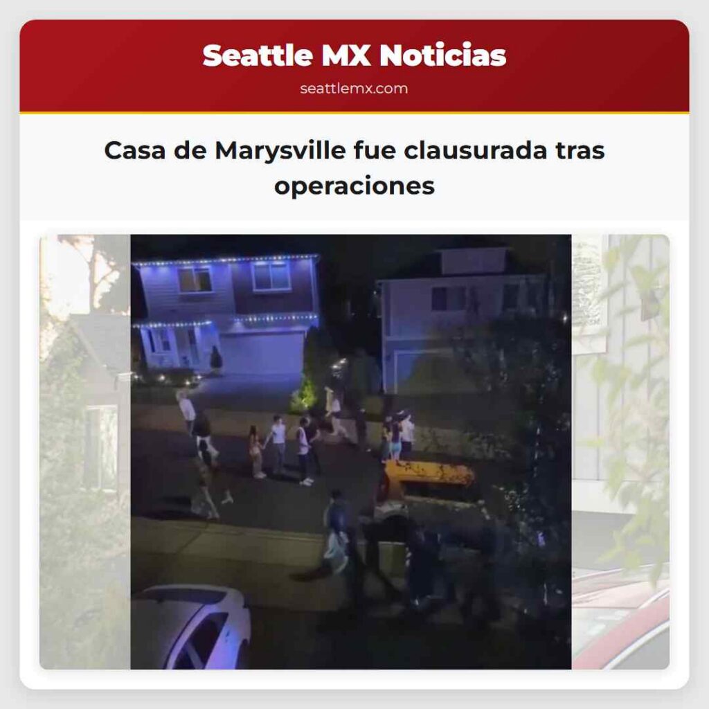 Casa de Marysville fue clausurada tras operaciones