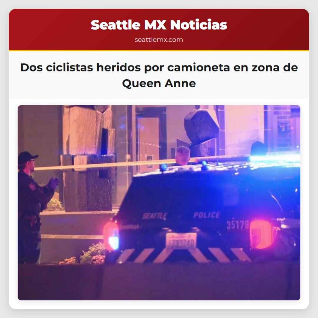 Dos ciclistas heridos por camioneta en zona de