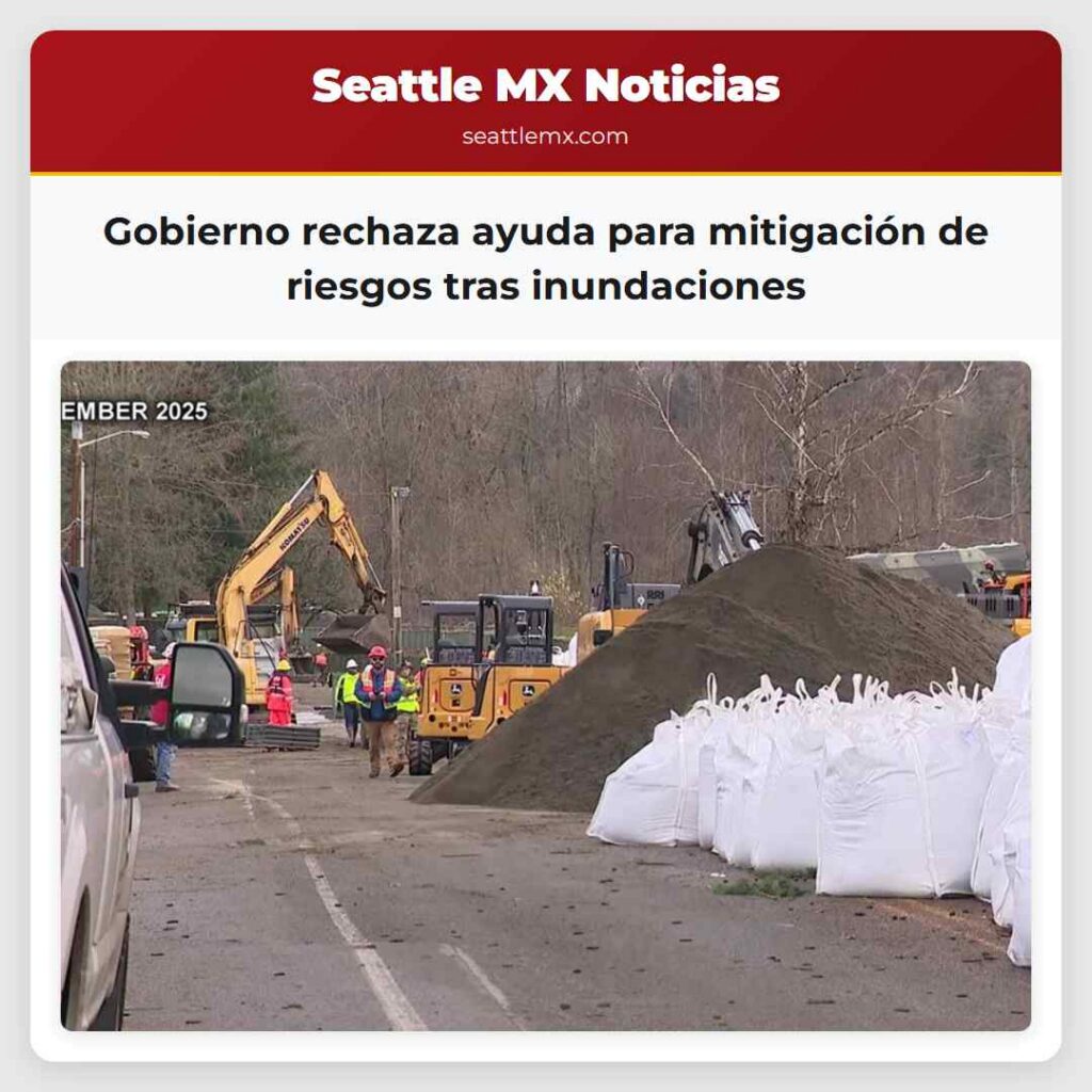 Gobierno rechaza ayuda para mitigación de riesgos