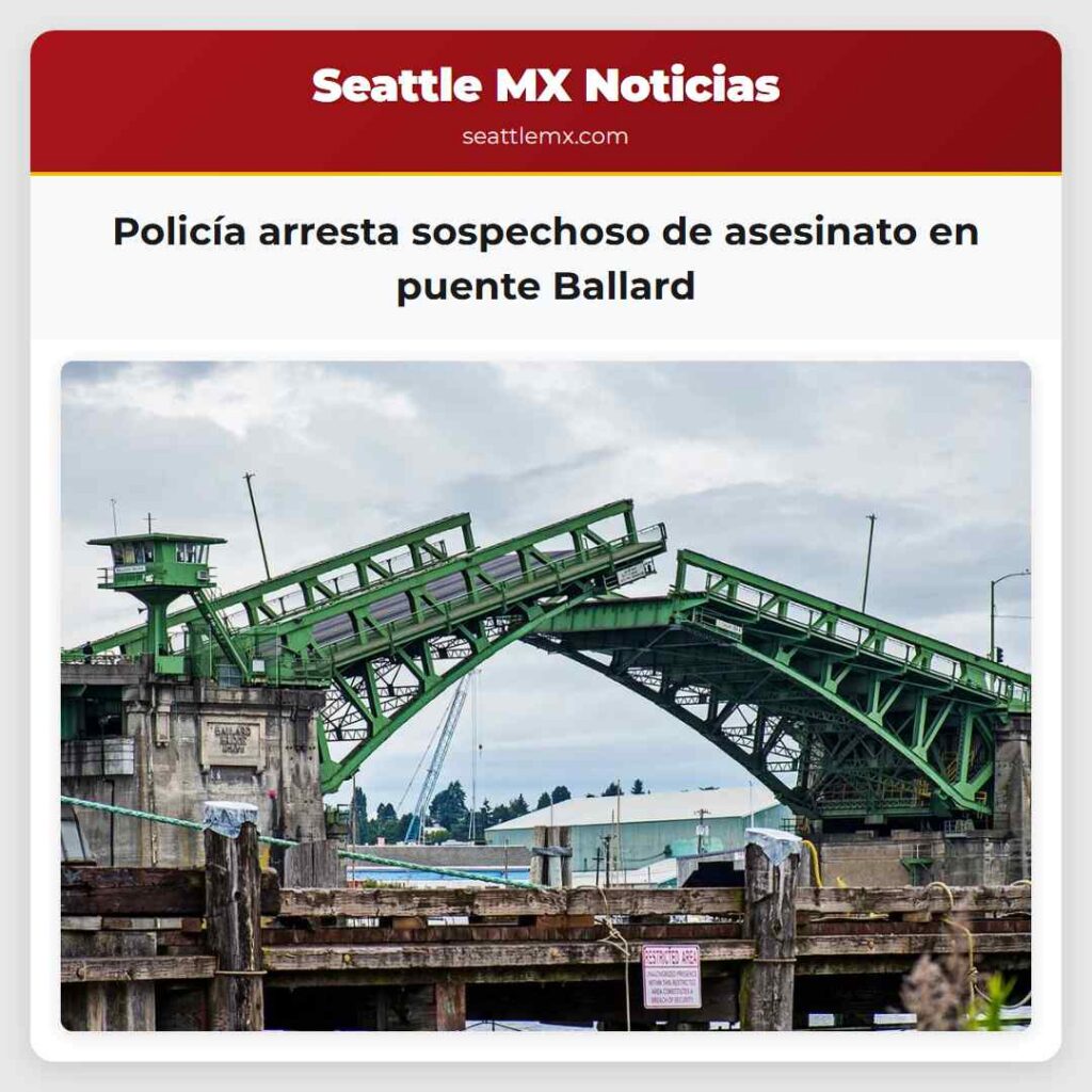 Policía arresta sospechoso de asesinato en puente