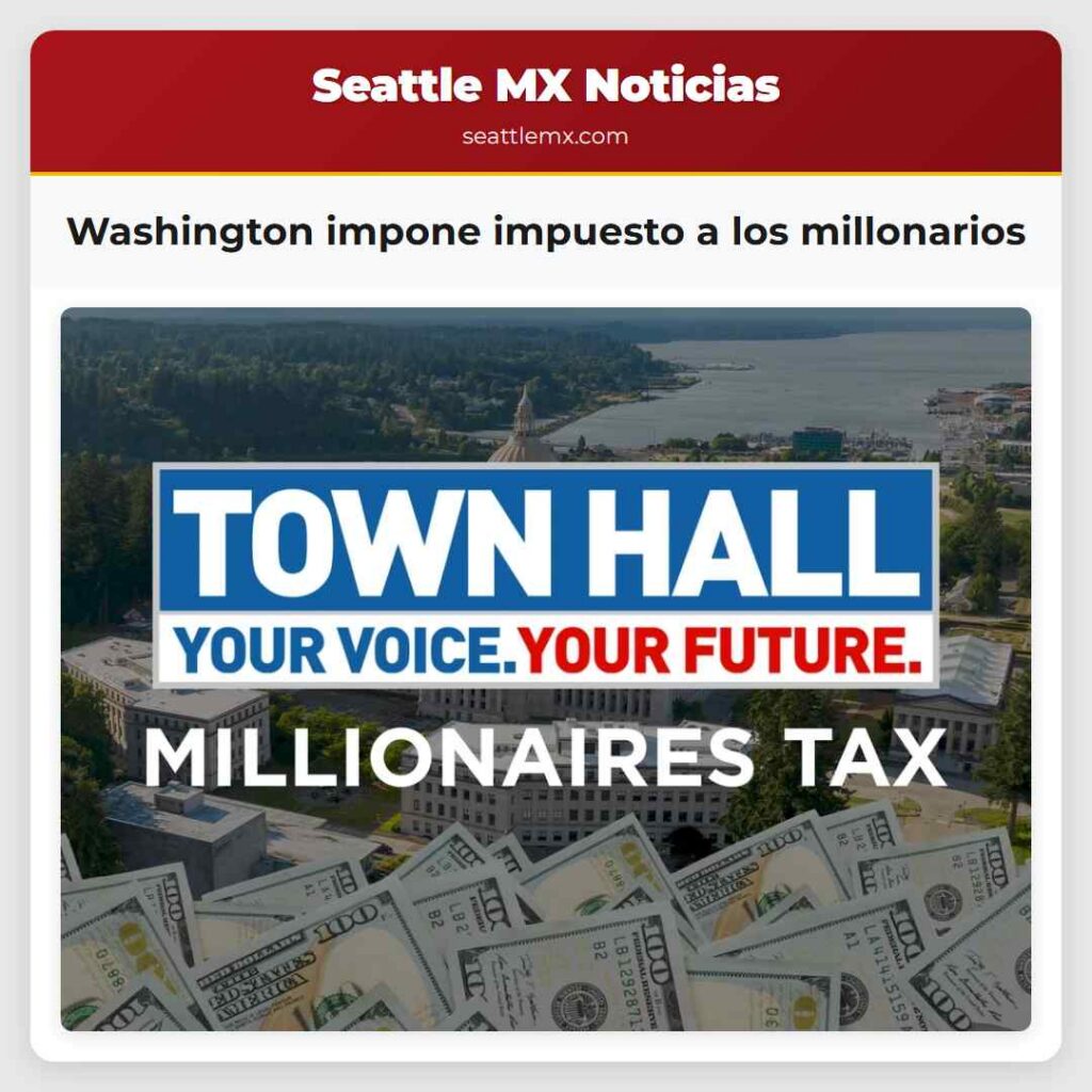 Washington impone impuesto a los millonarios