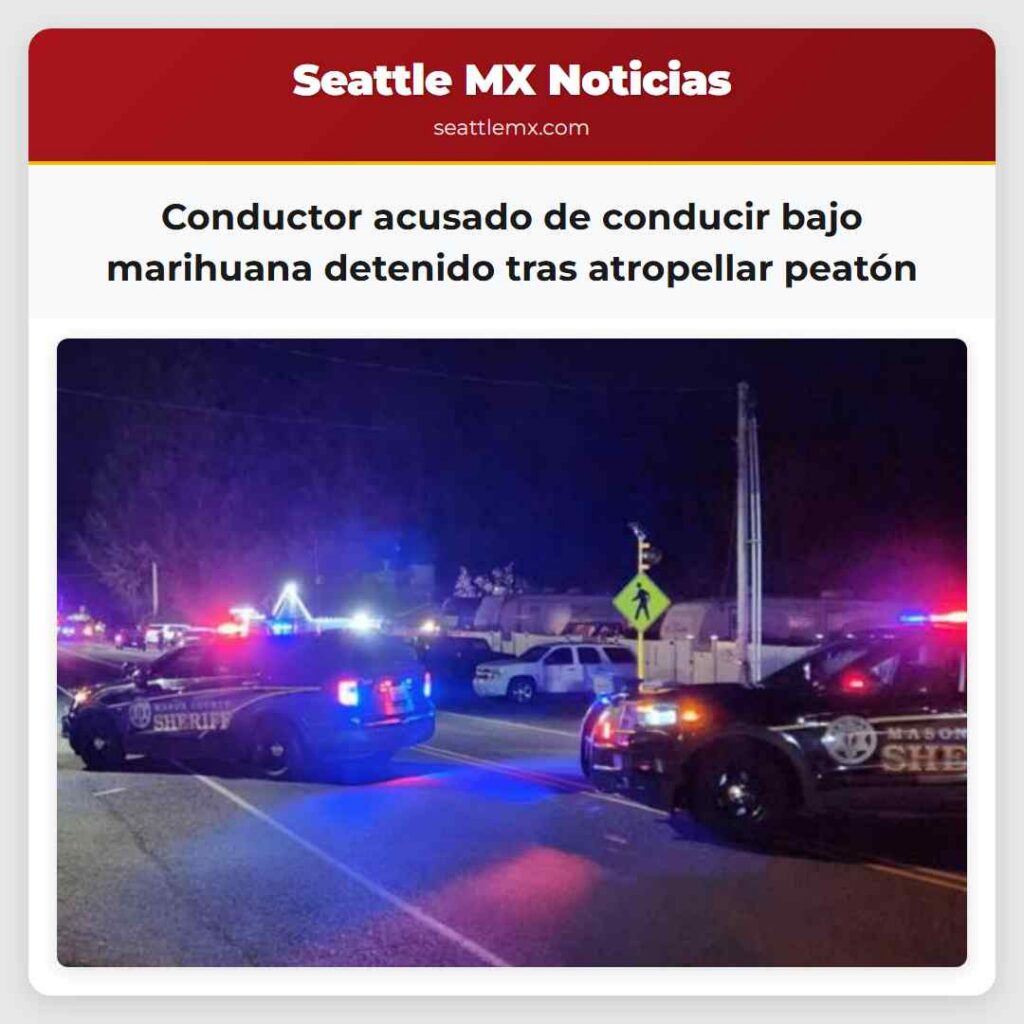 Conductor acusado de conducir bajo marihuana