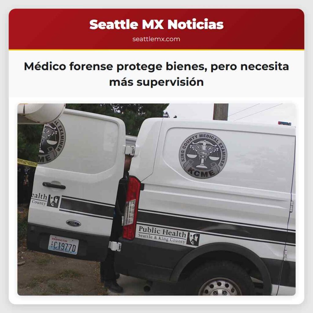 Médico forense protege bienes, pero necesita más