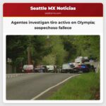 Agentes investigan tiro activo en Olympia sospechoso fallece