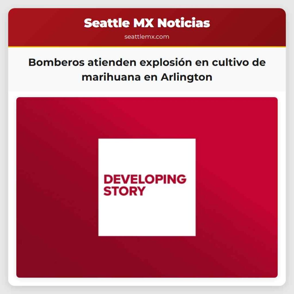 Bomberos atienden explosión en cultivo de