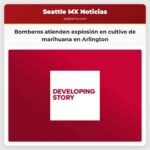 Bomberos atienden explosión en centro de cultivo de marihuana en Arlington