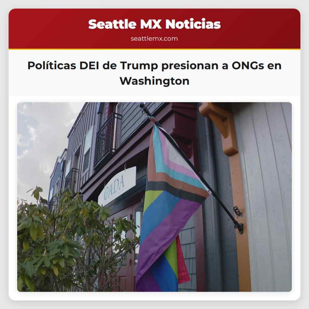 Políticas DEI de Trump presionan a ONGs en