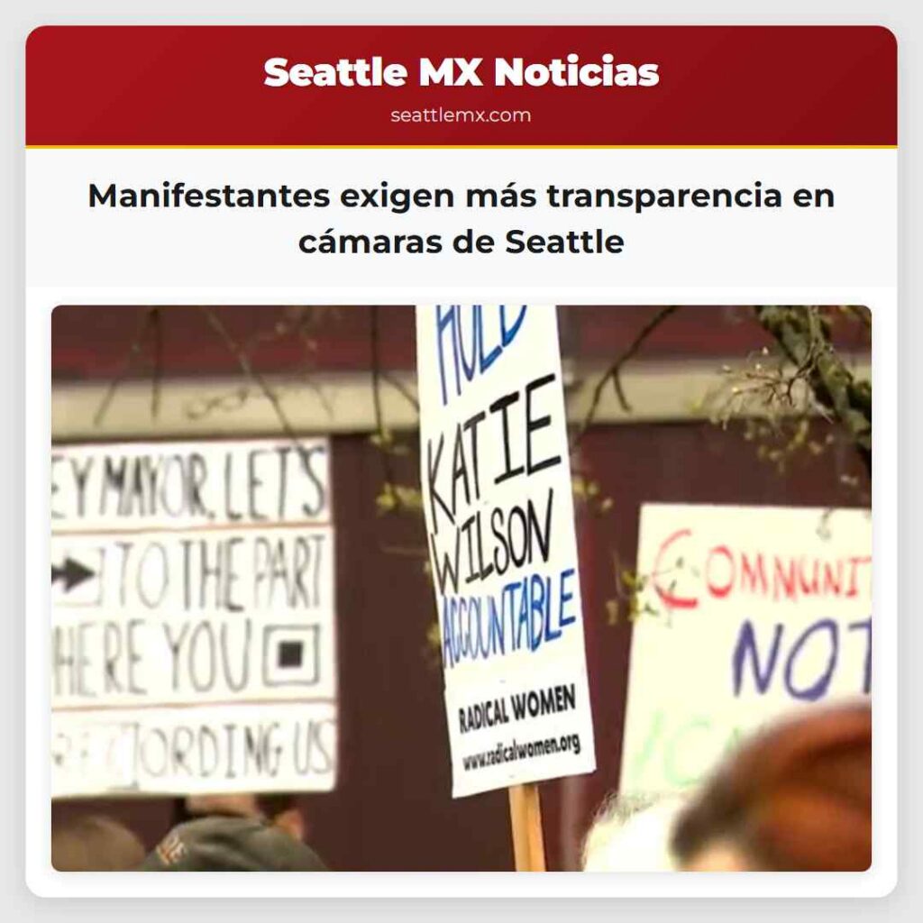 Manifestantes exigen más transparencia en cámaras