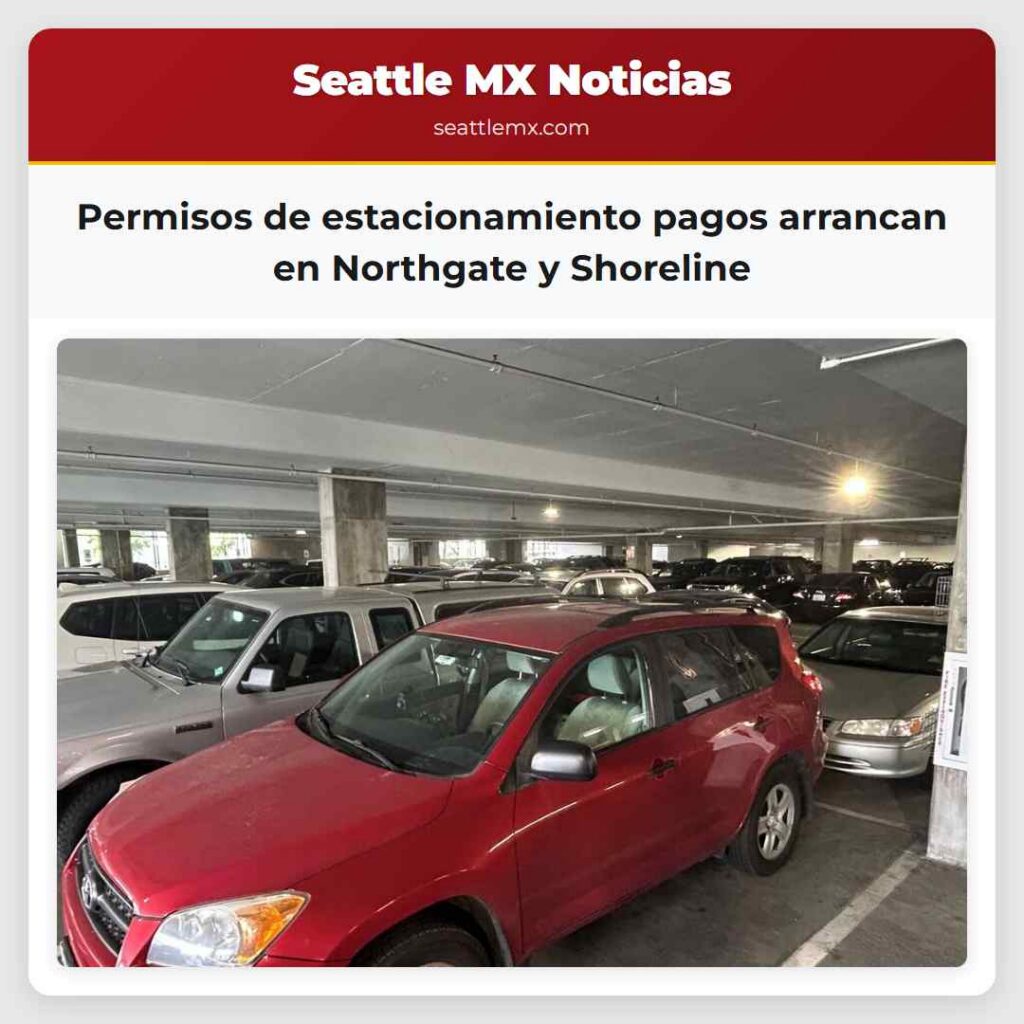 Permisos de estacionamiento pagos arrancan en