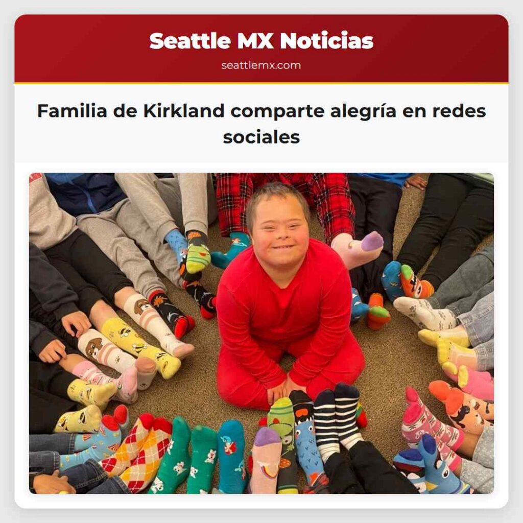 Familia de Kirkland comparte alegría en redes