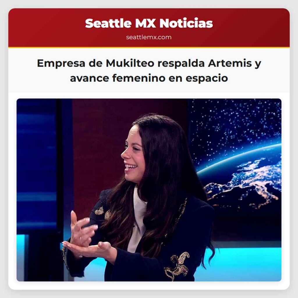 Empresa de Mukilteo respalda Artemis y avance