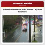 Hombre amenaza con arma en Lake City antes de rendirse