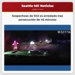 Sospechoso de DUI es arrestado tras persecución de 45 minutos