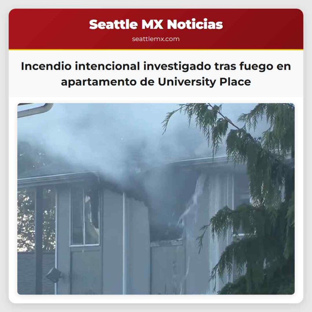 Incendio intencional investigado tras fuego en