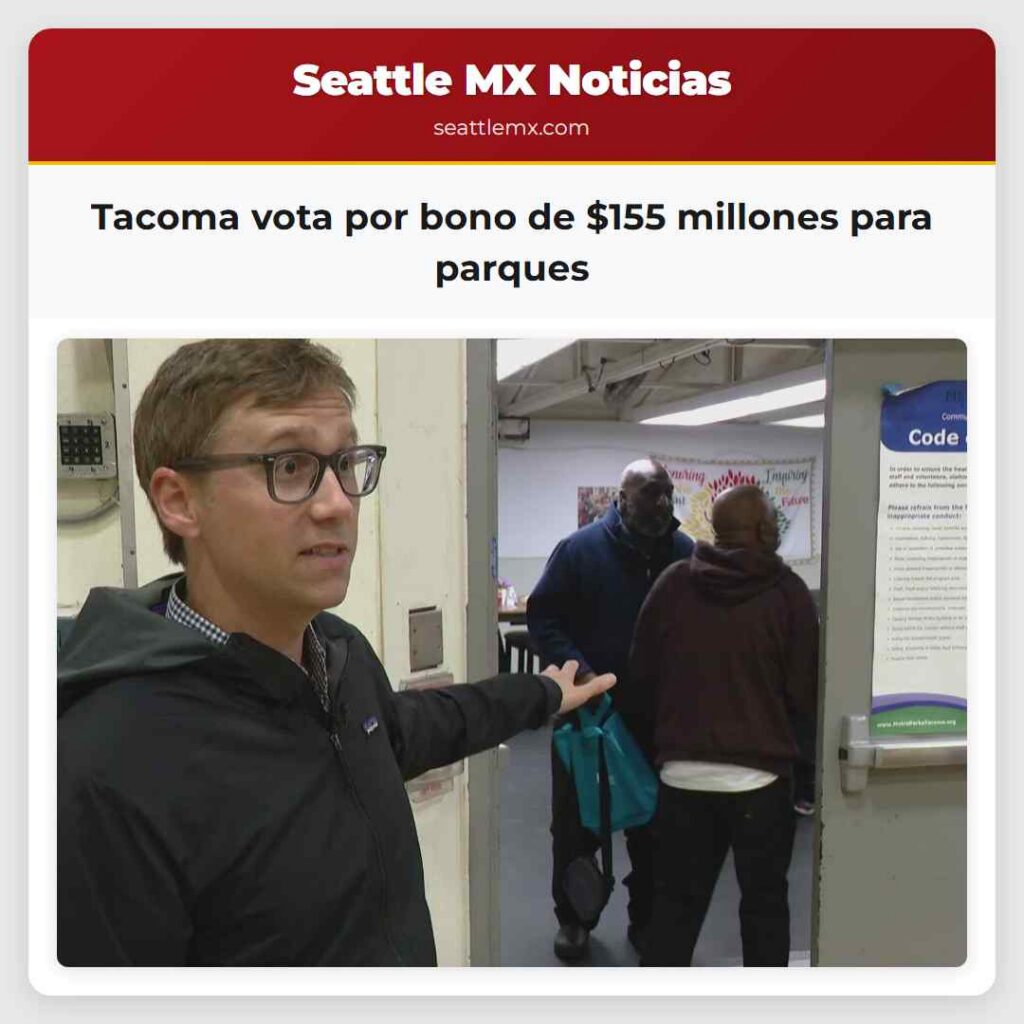 Tacoma vota por bono de $155 millones para parques