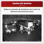 Robo en estación de bomberos de Curtis Se llevaron herramientas clave