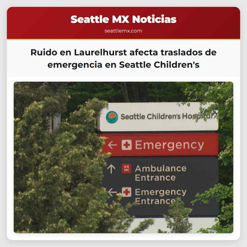 Ruido en Laurelhurst afecta traslados de