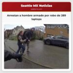 Arrestan a hombre armado por robo de 289 laptops