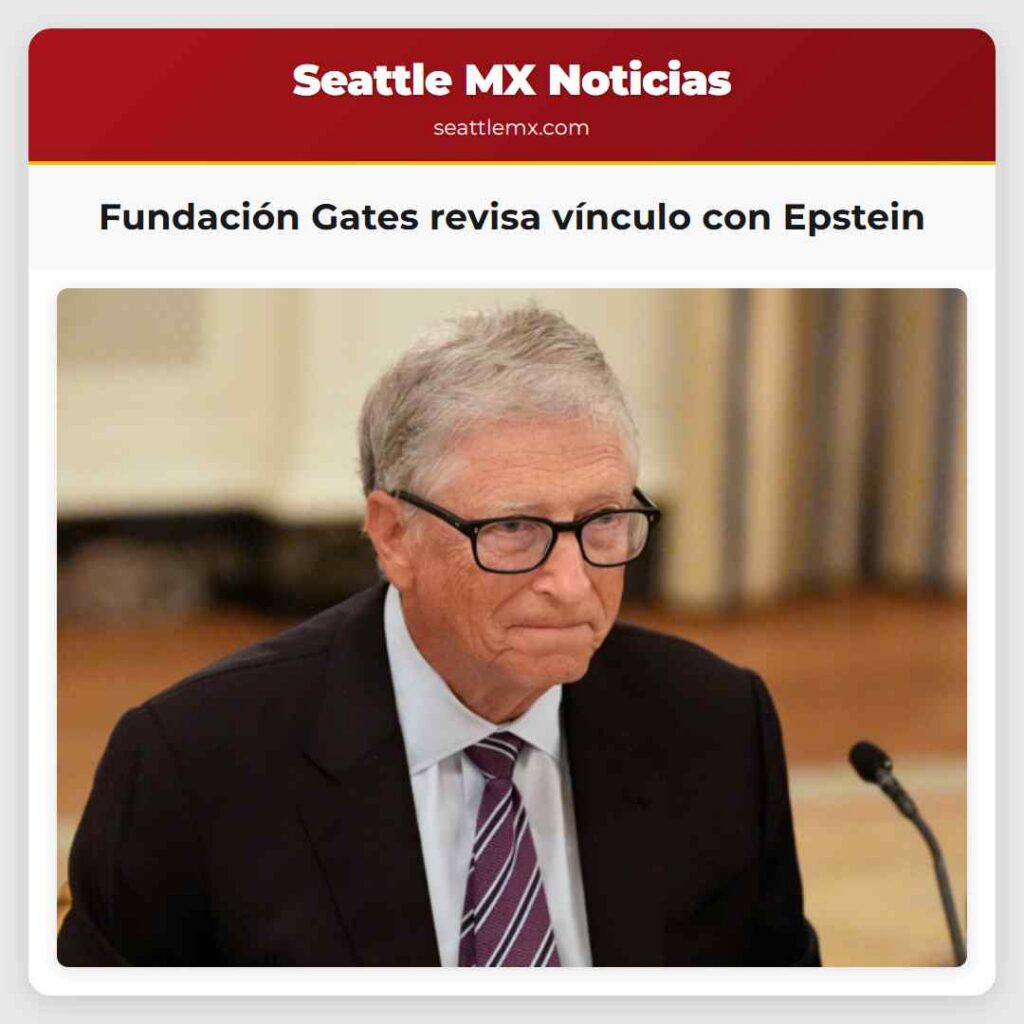 Fundación Gates revisa vínculo con Epstein