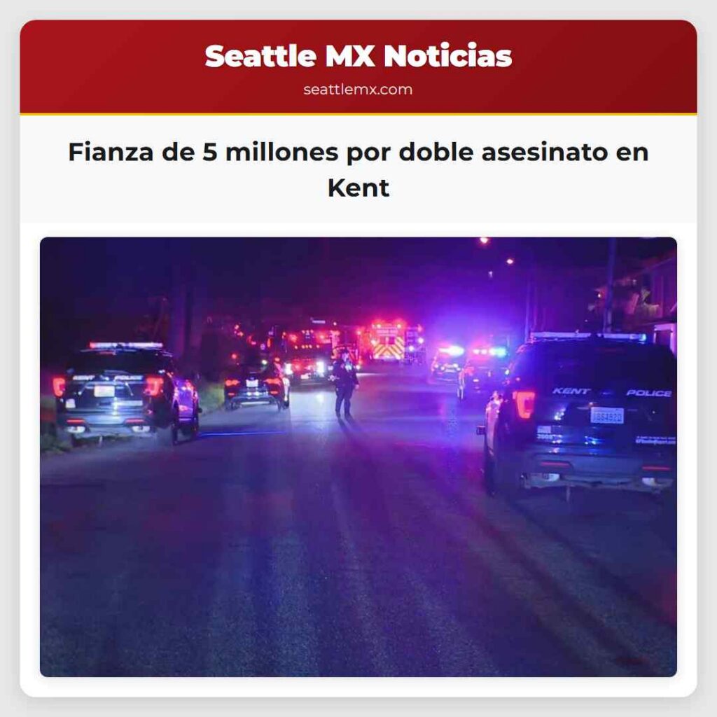 Fianza de 5 millones por doble asesinato en Kent
