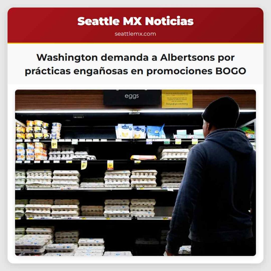 Washington demanda a Albertsons por prácticas