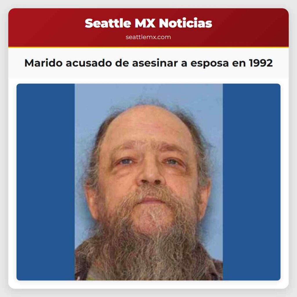 Marido acusado de asesinar a esposa en 1992