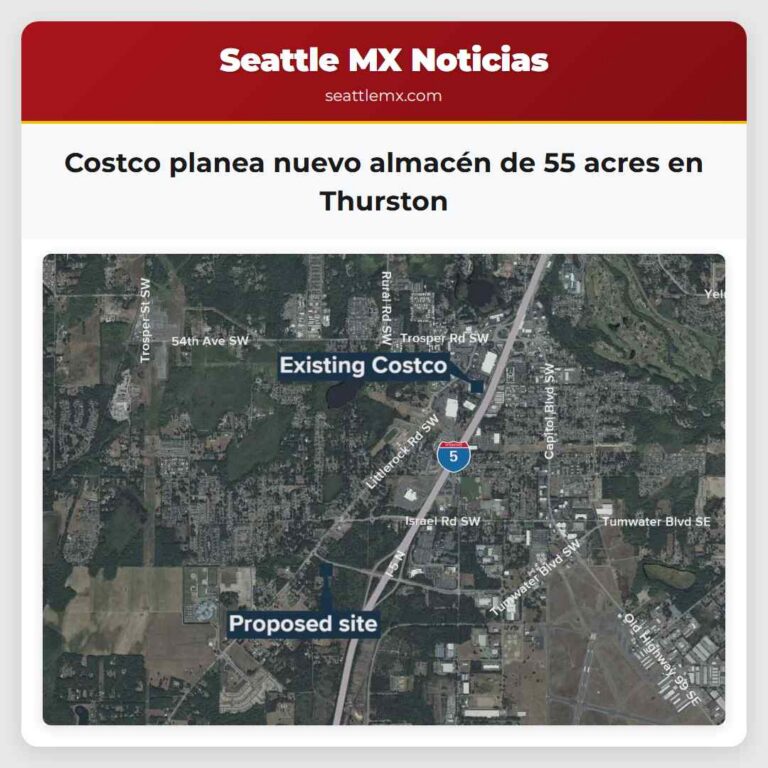 Costco planea nuevo almacén de 55 acres en Thurston