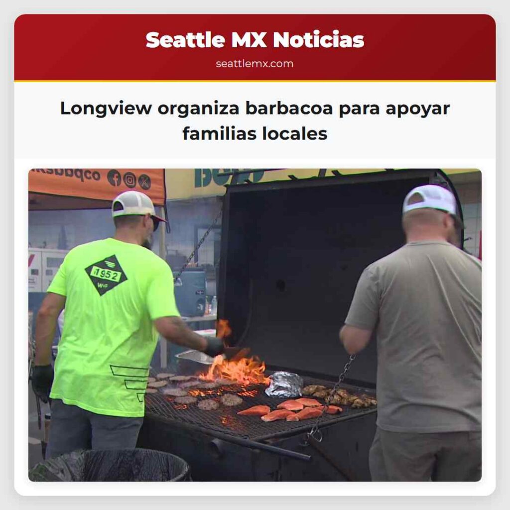 Longview organiza barbacoa para apoyar familias